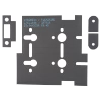 Vanquish 1mm Flexifire Universal Intumescent Kit for Nightlatches - FD30 & FD60 - 55-60mm Backset