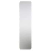 Altro Stainless Steel Self-Adhesive Plain Finger Plate - 300 x 75 x 1.5mm - Satin