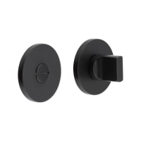 CRES by Frelan CRES802 Bathroom Turn & Release - 54mm Diameter - Matt Black