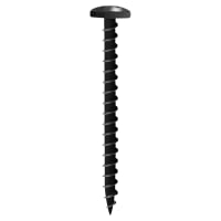 Reisser R2 Pozi Pan Head Wood Screws - 3.5 x 25mm - Black Passivated - Pack of 100
