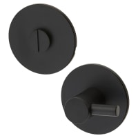 Jigtech Schema Orka Bathroom Turn & Release - 53mm Diameter - Matt Black