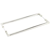 Burlington by Frelan Polished Nickel 20mm D-Bar Door Pull Handle - B2B - 425mm c/c - Westminster Range