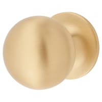 Heritage Brass by M Marcus Ball Cabinet Knob - 38mm Diameter - Satin Brass