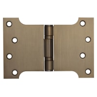 Jedo Parliament Hinge - 102 x 152 x 3mm - Antique Brass - Pair