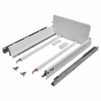 Blum TANDEMBOX ANTARO BLUMOTION Soft Close Pan Drawer - (H) 203mm x (D) 650mm x (W) 400mm - White