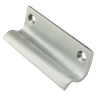 Altro Five Finger Sash Window Finger Lift - 63 x 23mm - Satin Chrome
