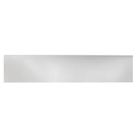 Altro Laminated Plastic Self-Adhesive Kick Plate - 800 x 150 x 1.5mm - Brushed Silver