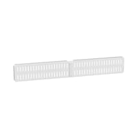 elfa Top Track System - Centre Tool & Storage Board - 459 x 67 x 16mm - White