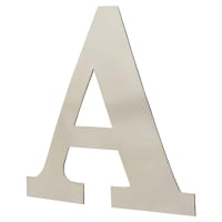 Rutland Frontier Collection 75mm Concealed Self Adhesive Door Letter - A - Polished Nickel