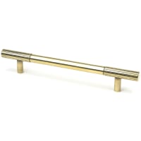 From The Anvil Judd 14mm Lines T-Bar Cabinet Pull Handle - 160mm Centres - Aged Brass