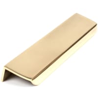 From The Anvil Moore Edge Cabinet Pull Handle - 170mm Centres - Aged Brass