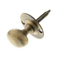 Atlantic Oval Spline Thumbturn Only - Antique Brass