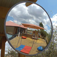 Securikey Interior/Exterior Acrylic Convex Mirror - 400mm Diameter