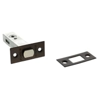 Atlantic 5mm Tubular Bathroom Deadbolt - 80mm Case - 60mm Backset - Square - Urban Dark Bronze