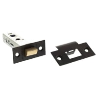 Atlantic Heavy Duty Bolt Through Tubular Latch - 80mm Case - 60mm Backset - Square - Urban Dark Bronze