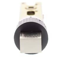 Atlantic Smart Bolt Through Tubular Bathroom Deadbolt - 70mm Case - 57mm Backset - Matt Black