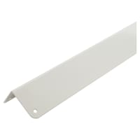 Touchpoint 900mm 430 Stainless Steel Angle - Equal Sided - 50 x 50 x 0.9mm - Matt White