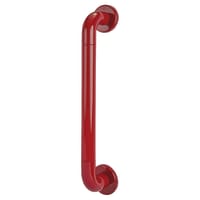 Hoppe AR602/425 Rouge Red Nylon D-Bar Door Pull Handle on Rose - Screw Fix - 425mm c/c