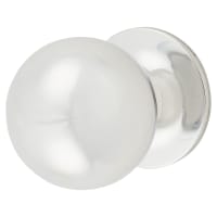 Heritage Brass by M Marcus Ball Cabinet Knob - 32mm Diameter - Polished Chrome