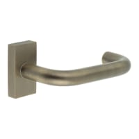 CRES by Frelan Antique Brass uPVC Multipoint Door Handles on Rectangular Rose - CR-106 Range