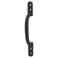 Hot Bed Handle - 150mm Length - Black Japanned