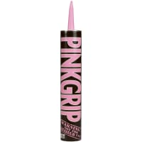Everbuild PinkGrip Instant Grab Adhesive - Solvent Based - 350ml - Pink