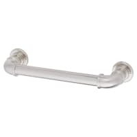 Altro 6mm Pipe Style D-Bar Cabinet Pull Handle - 128mm Centres - Satin Nickel