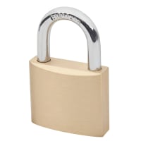 Watchman by Squire Solid Brass Padlock - 60mm Body - 32 x 36mm Shackle - Keyed to Differ