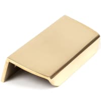 From The Anvil Moore Edge Cabinet Pull Handle - 70mm Centres - Aged Brass