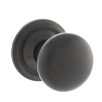 Atlantic Old English Harrogate Mushroom Mortice Door Knob - 65mm Rose Diameter - Urban Dark Bronze