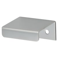 Alexander & Wilks Tilly Finger Pull Cabinet Handle - 19mm Centres - Polished Chrome