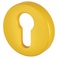 Hoppe AR600/27 Nylon Escutcheon - 52mm Diameter - Euro - Golden Yellow - Pair