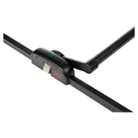 Strand Modular PH355 Single Door Panic Bolt - Timber/Metal Door - Matt Black