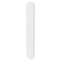 TSS uPVC External Blank Plate - 210mm Bolt Centres - White