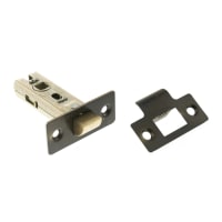 Atlantic Fire-Rated Tubular Latch - 63mm Case - 45mm Backset - Square - Urban Dark Bronze