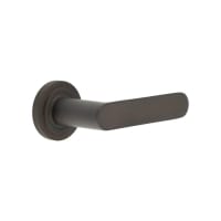 Burlington by Frelan Dark Bronze Fire Rated Door Handles on Round Chamfered Rose - Kensington Range