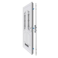 Yale Doormaster Universal uPVC Multipoint Door Lock - 2 Mushroom 2 Roller - 45mm Backset - 92mm c/c
