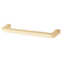 Altro Buxton 9mm D-Bar Cabinet Pull Handle - 128mm Centres - Satin Brass