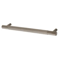 Alexander & Wilks Brunel 13mm Knurled T-Bar Cabinet Pull Handle - 160mm Centres - PVD Dark Bronze