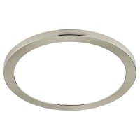 Forum Spa Tauri Magnetic Bezel for 24W Flush LED Bathroom Ceiling Light - Satin Nickel