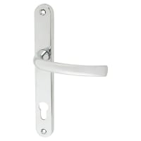 Arrone AR7550 Polished Chrome uPVC Multipoint Door Handles - 92mm c/c - 70mm door