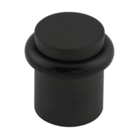 Burlington by Frelan Plain Floor Door Stop - 40 x 38mm - Black