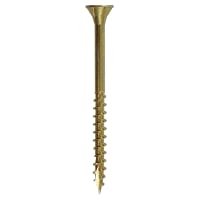 TIMCO C2 Floor-Fix Flooring Torx Countersunk Wood Screws - 4.2 x 55mm - Yellow Zinc - Pack of 200