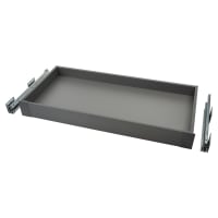 Blum MERIVOBOX BLUMOTION M Height Soft Close Drawer with Fronts - (H) 101 x (D) 450 x (W) 952mm - Orion Grey