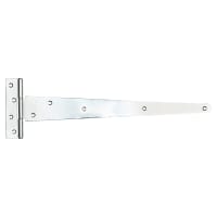 Medium Duty Gate/Door Tee Hinge - 450 x 45mm - Zinc Plated - Pair