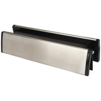 Steelworx Sleeved Letter Plate - 300 x 70mm - Satin Stainless Steel