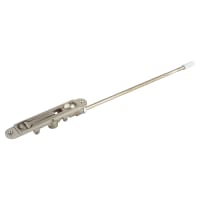 Altro Lever Action Flush Bolt - Flat Face - 300mm Length - Satin Chrome