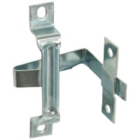 Plinth Fixing Bracket - 74 x 40 x 40 x 43 x 12.7mm - Zinc Plated - Pack of 10