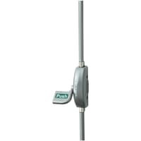 Exidor 502A-P/TD Single Door Push Pad Bolt - Timber Door