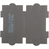 Ghost Intumescent Hinge Pad for FD60 - Radius - 160 x 30 x 2mm
